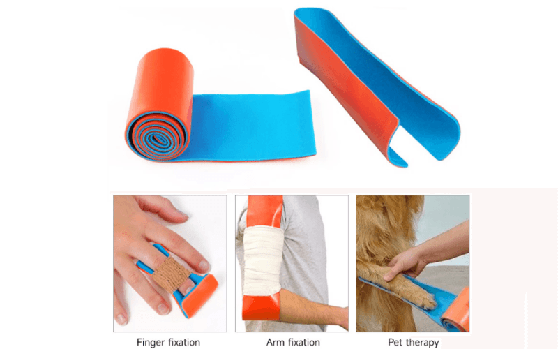 Emergency Aluminum fracture Rolled  Splint 