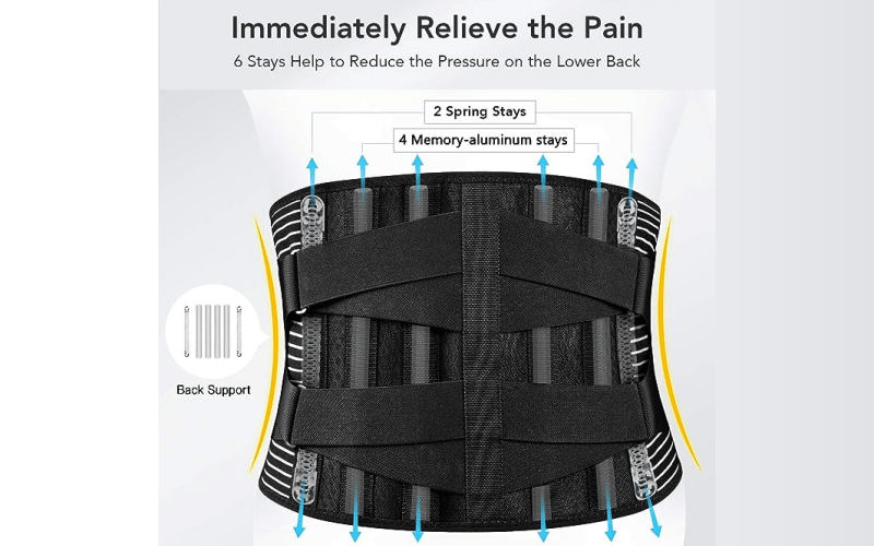 Back Brace and Support Lower Lumbar Belts