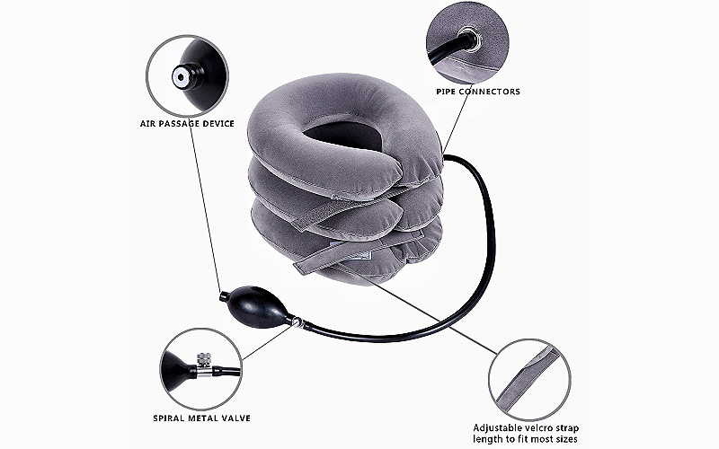 Cervical Neck Traction Device Inflatable Neck Stretcher