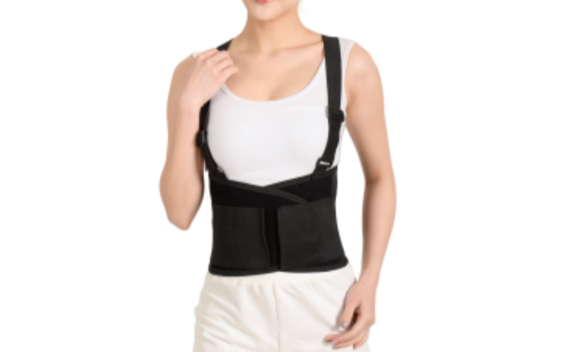 Working Lumbar Lower Back Brace Belt with Adjustable Straps Back Brace with Suspenders