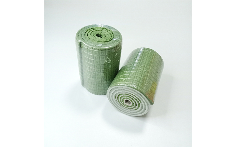 Green color orthopedic medical brace rolling splint equipment