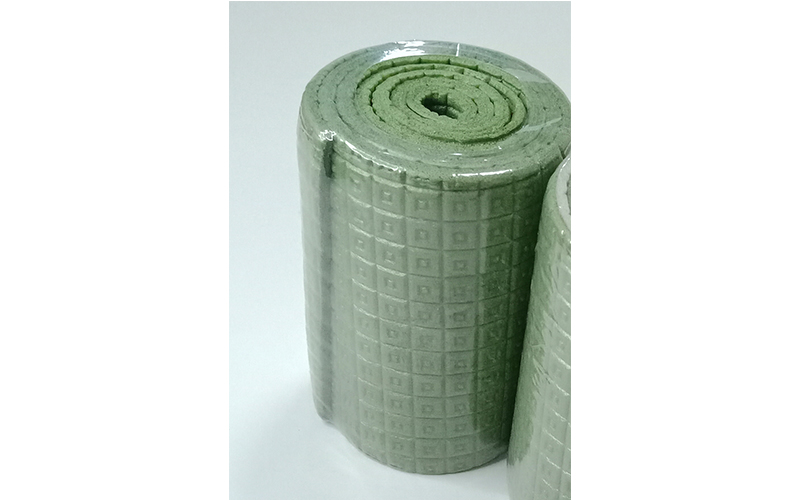 Green color orthopedic medical brace rolling splint equipment