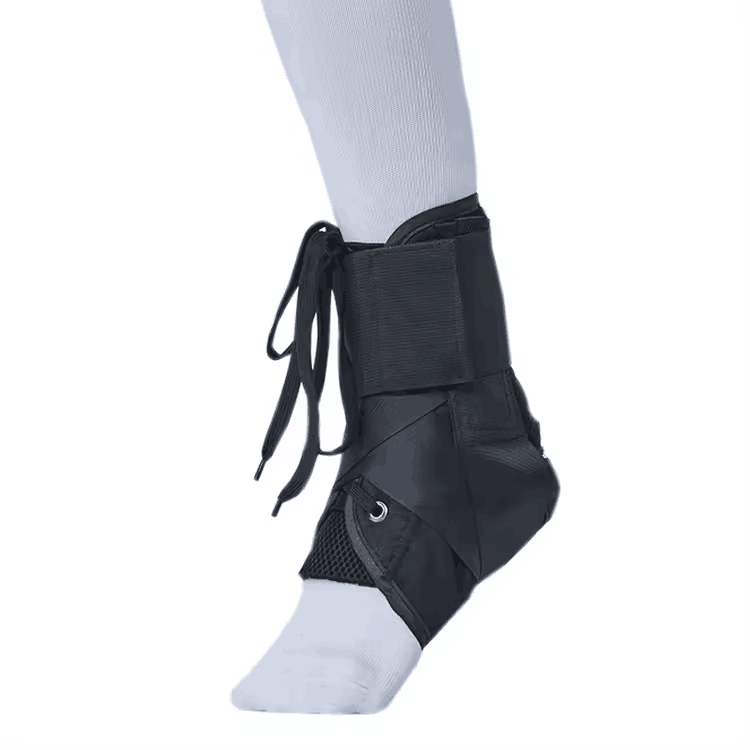 Lace Up Adjustable Ankle Brace Support for Sports Injury Recovery Sprain Ankle Wrap for all people