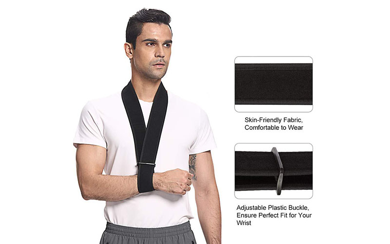 Hot Sale Arm Sling Adjustable Shoulder Immobilizer Wrist Elbow Support Brace