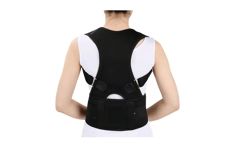 Adjustable Back Strap Support Brace Shoulder Posture Corrector Belt Waist Support