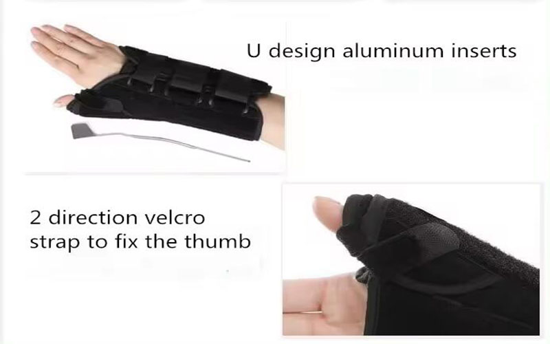 New medical sprain wrist thumb fracture stabilizer orthopedic wrist splint neoprene wrist brace 