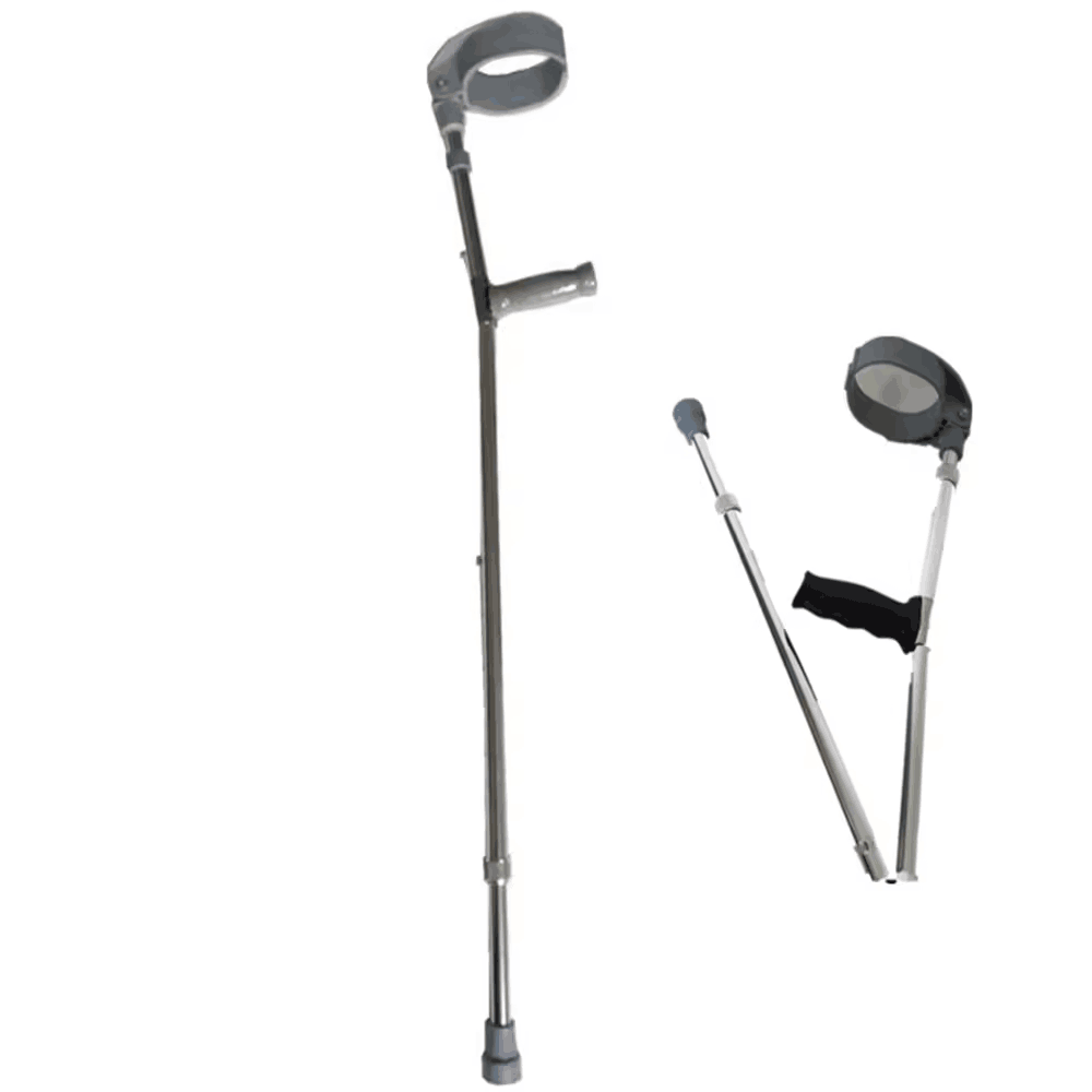 Best Selling Arm Support Adjustable Foldable Elbow Crutches Walking Stick Walking Cane